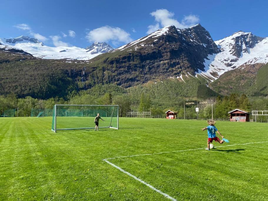 Ladebua Villa Brunstad Bagian luar foto